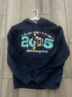 Disney Navy 2025 Mickey Graphic Hoodie
